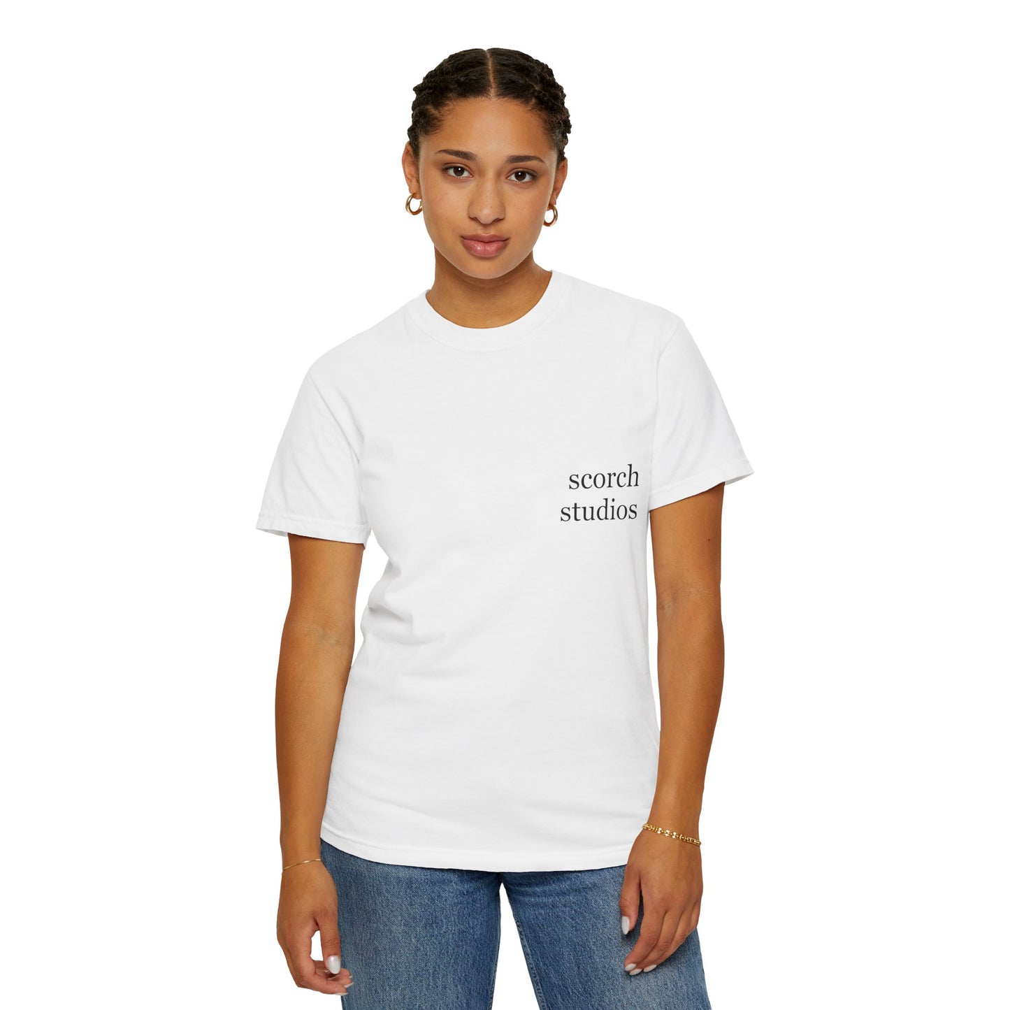 Scorch Sunset Backside Graphic T-Shirt