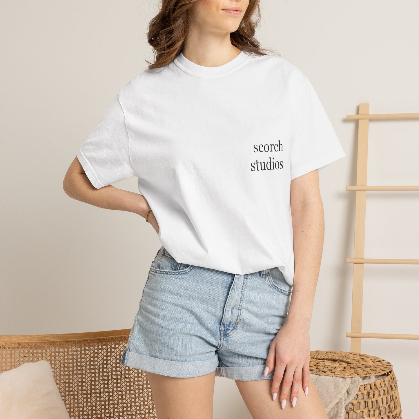 Scorch Sunset Backside Graphic T-Shirt